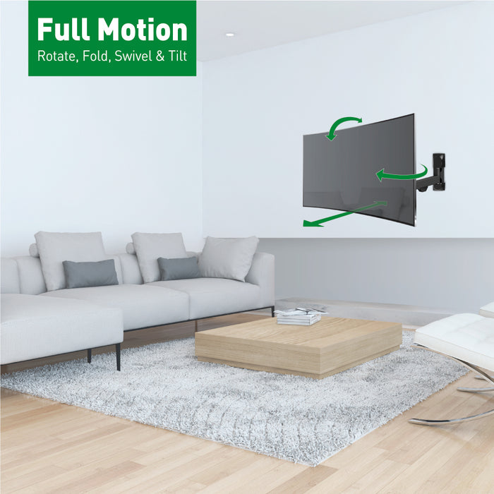 Support mural TV Barkan Lange | Universel | 13" - 39" | VESA 200x200