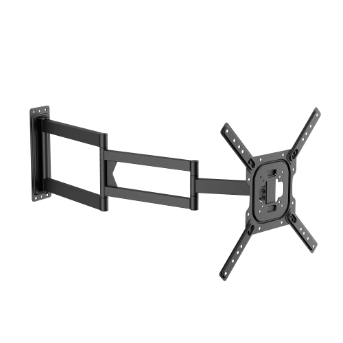 Support mural TV Wolff Mount Extra long à mouvement complet jusqu'à 65 pouces | jusqu'à 95 cm du mur ! | Universel | VESA 400x400