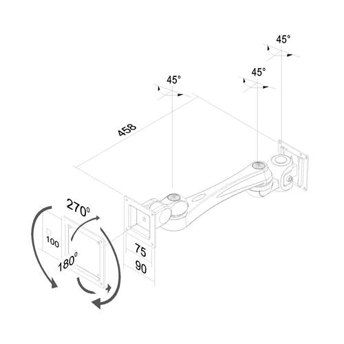 Support TV Neomounts LCD/LED/TFT FPMA-W920