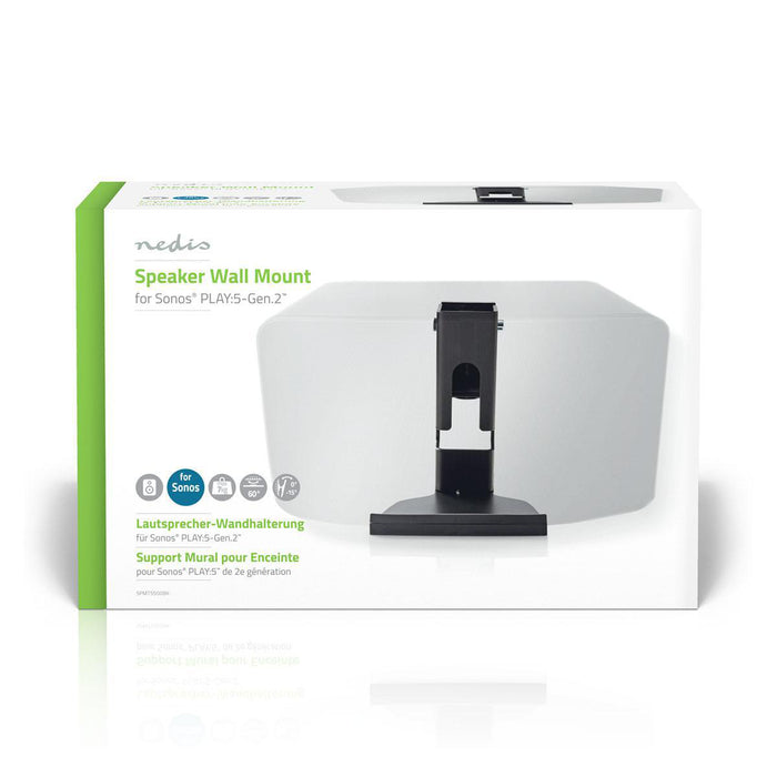 Support mural pour haut-parleur | Sonos® PLAY:5-Gen2? | Inclinable et pivotant | Max. 7 kg
