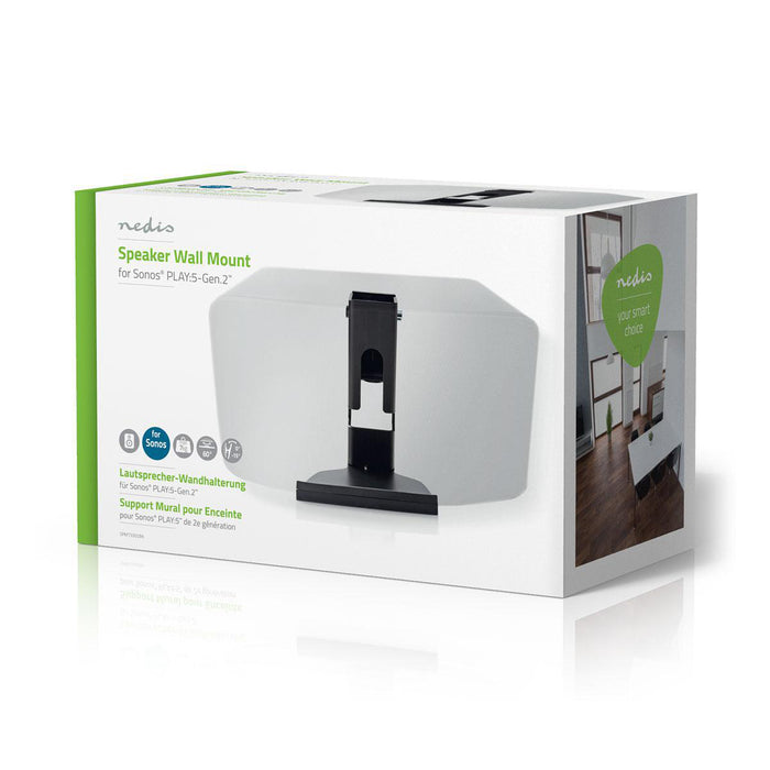 Support mural pour haut-parleur | Sonos® PLAY:5-Gen2? | Inclinable et pivotant | Max. 7 kg
