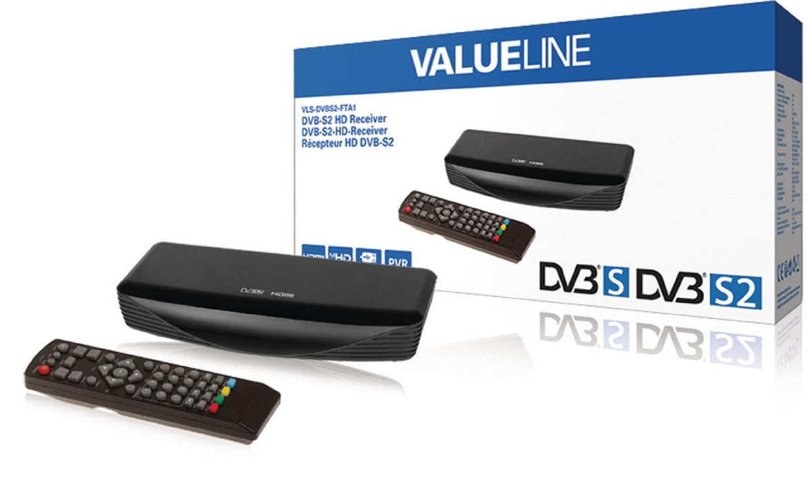 Valueline Récepteur DVB-S2 Full HD 1080p