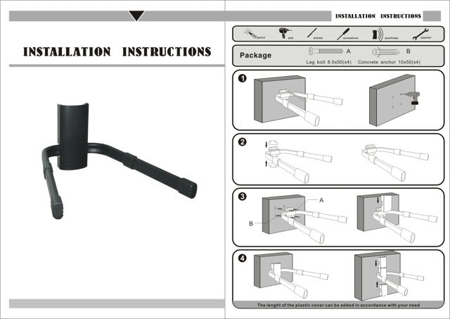 Support audio/vidéo universel (max. 25 kg)