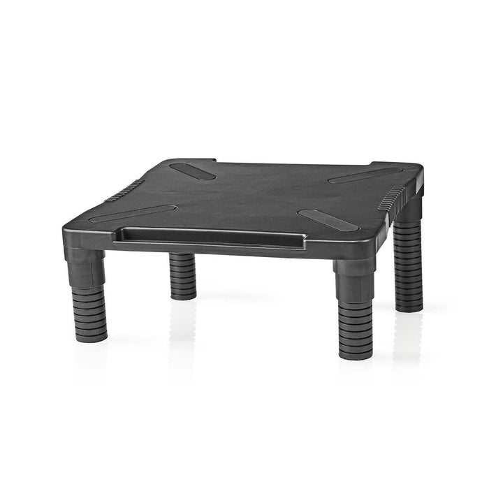 Support d'écran ergonomique | réglable jusqu'à 18 cm | Noir