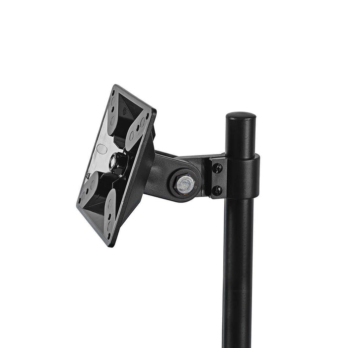 Support de moniteur ergonomique | Un bras de moniteur | Pivotant et inclinable | Noir