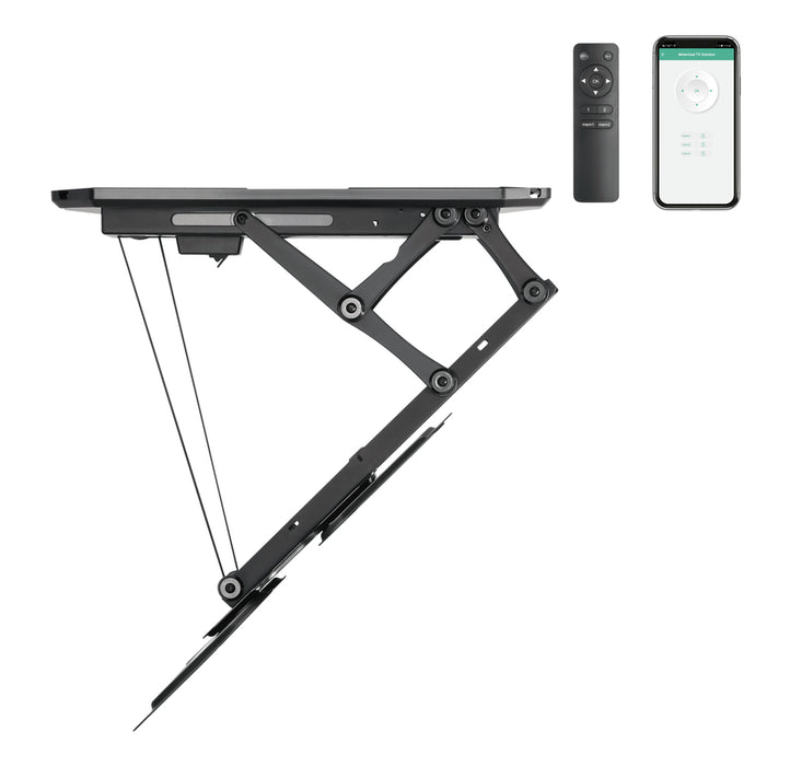 Elektrische plafondbeugel 32-55 inch TVB-106 APP Zijkant