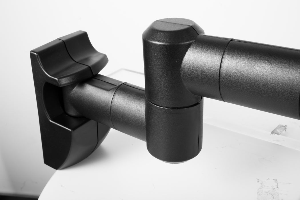 Support mural TV Wolff à 3 points de rotation jusqu'à 32 pouces | Universel | Compact | Économique | VESA 200x200