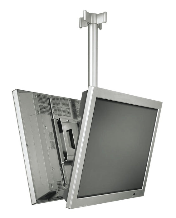 Unité pivotante et inclinable Vogel's noire pour 2 écrans