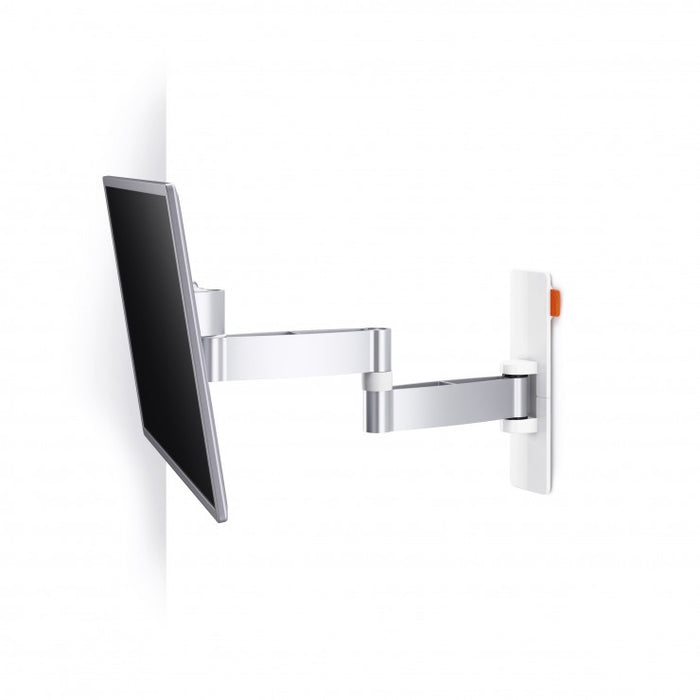 Support mural pivotant Vogels WALL 2045 blanc jusqu'à 26 pouces
