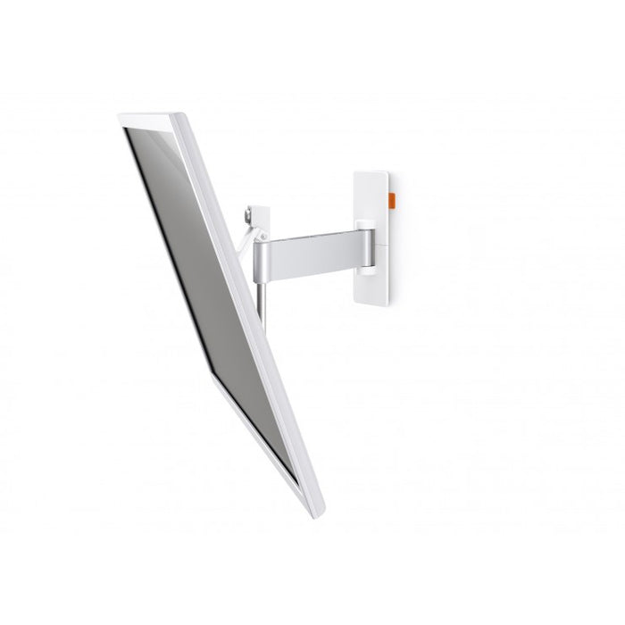 Support mural TV Vogel's WALL 2325 blanc pivotant pour écrans jusqu'à 65 pouces