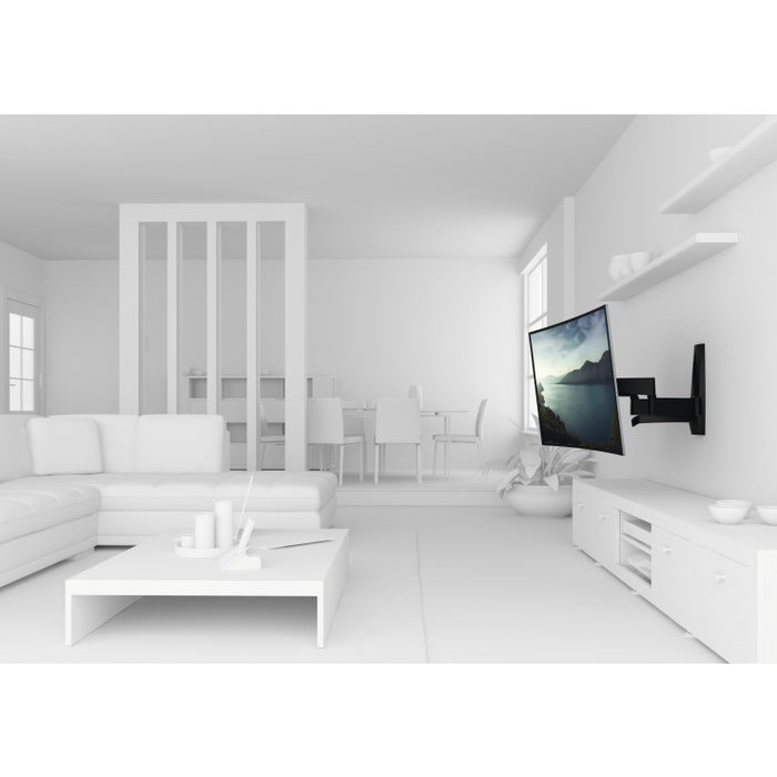 Support mural pivotant Vogel's WALL 2350 pour écrans jusqu'à 65 pouces noir