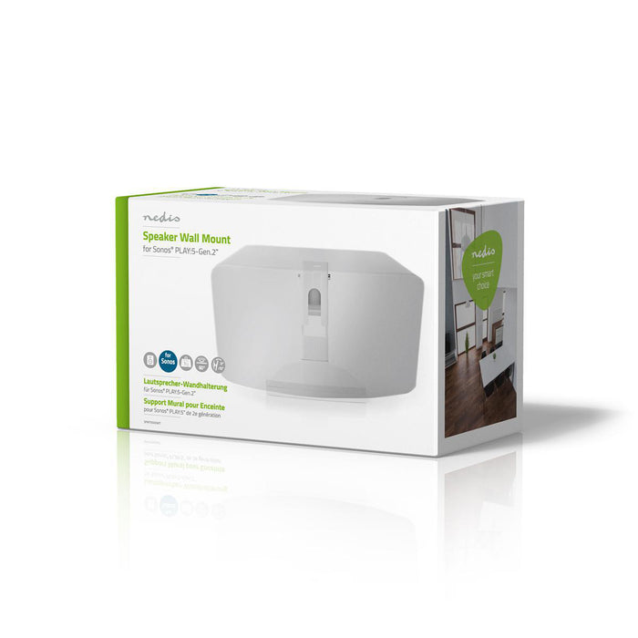 Support mural pour enceintes | Pour Sonos® PLAY:5-Gen2? | Inclinable et pivotant | Max. 7 kg