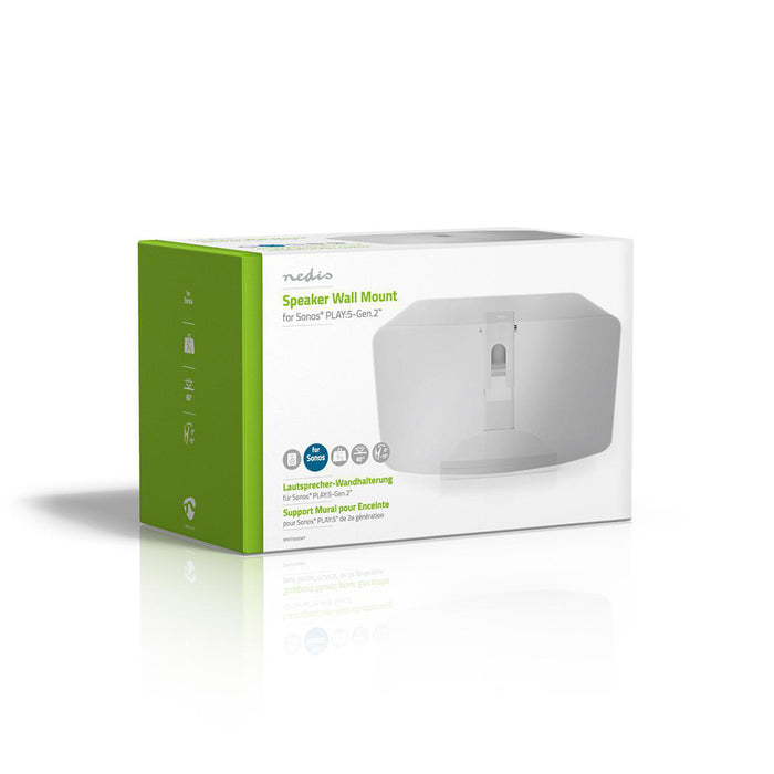 Support mural pour enceintes | Pour Sonos® PLAY:5-Gen2? | Inclinable et pivotant | Max. 7 kg