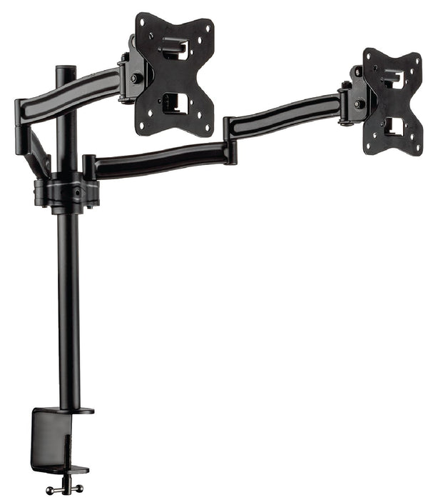 Support de moniteur pour écrans jusqu'à 27 pouces maximum (2 écrans)
