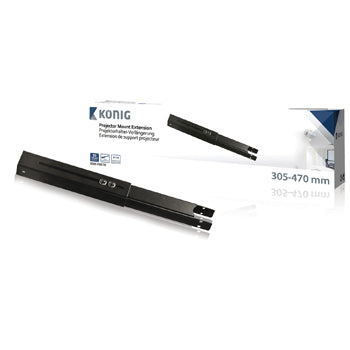 Support de projecteur rallonge 305-470 mm noir