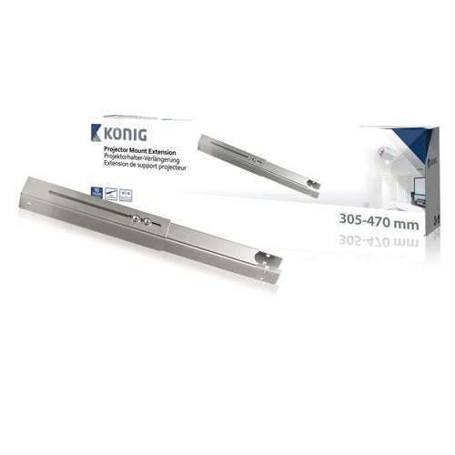 Prolongateur de support de projecteur 305-470 mm argenté