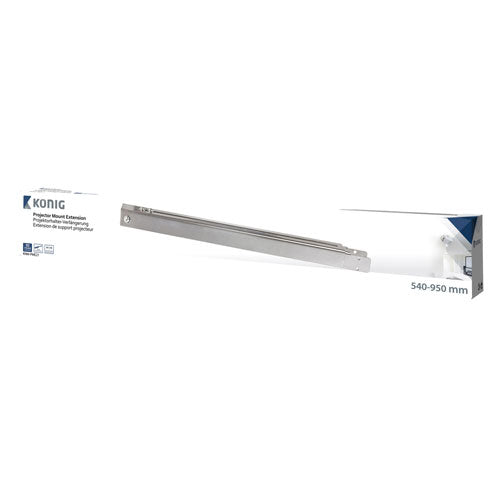 Support de projecteur rallonge 540-950 mm argenté