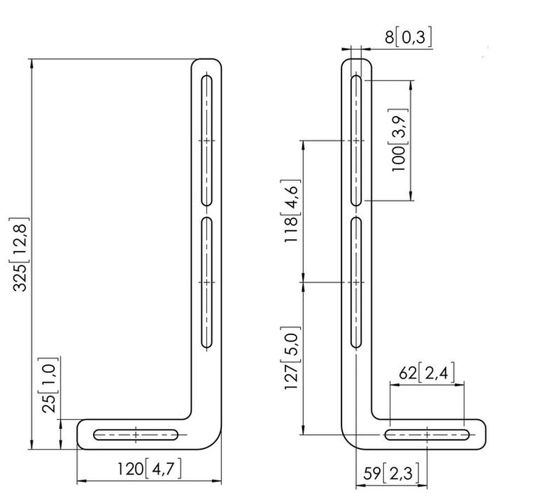 Support de barre de son Vogel's SOUND 1250