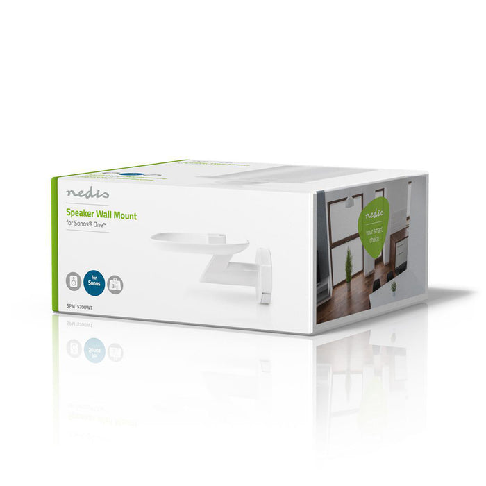 Support mural pour enceintes | Pour Sonos One / Sonos® Play:1 | Max. 3 kg | Fixe