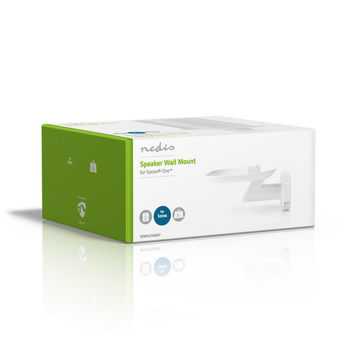 Support mural pour enceintes | Pour Sonos One / Sonos® Play:1 | Max. 3 kg | Fixe