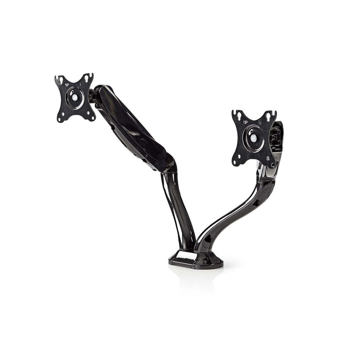 Support de bureau pour moniteur | Bras double pour moniteur | Mouvement complet | 10 - 32"