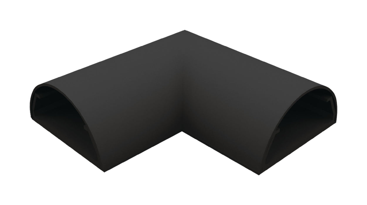 Angle de goulotte de câble 90 degrés largeur : 33 mm (noir)