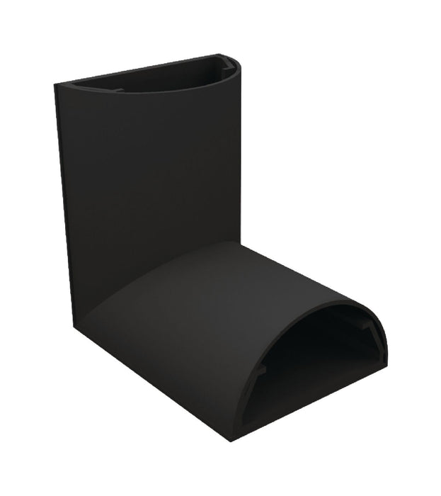 Angle de goulotte de câble 90 degrés largeur : 33 mm (noir)