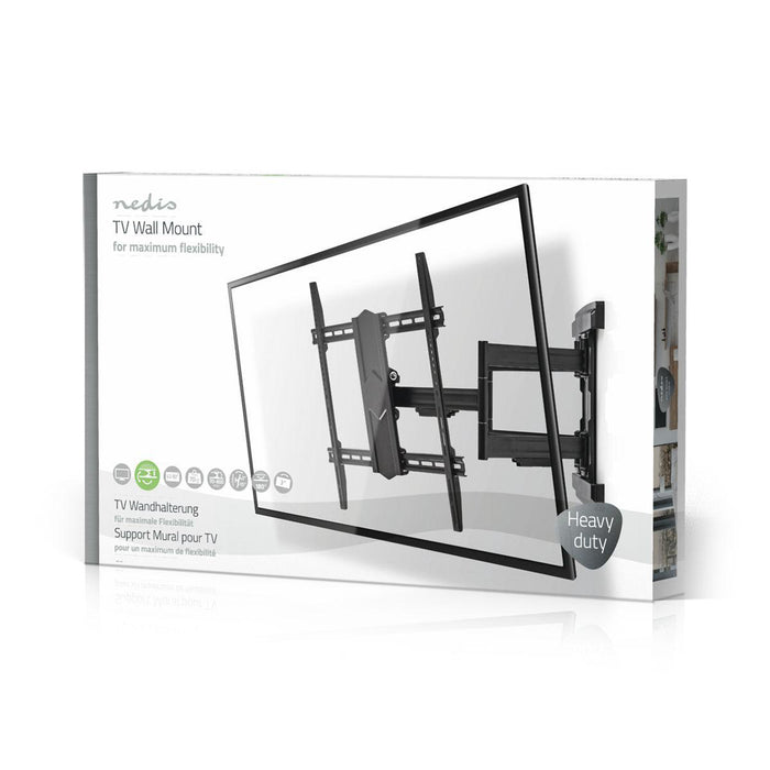 Support mural TV à mouvement complet | 43 - 90" | Max. 70 kg | 6 points d'articulation