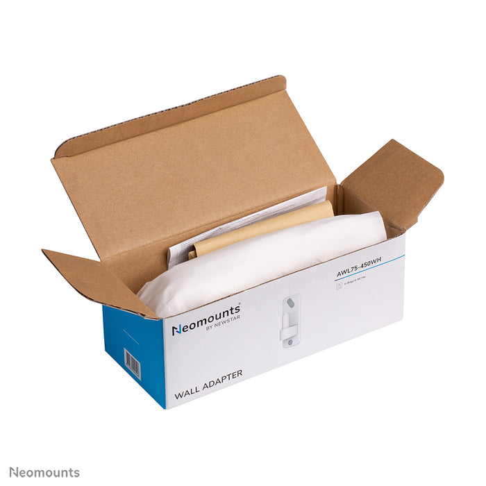 Adaptateur mural Neomounts AWL75-450WH pour DS70-450WH1 et DS75-450WH2 - Blanc