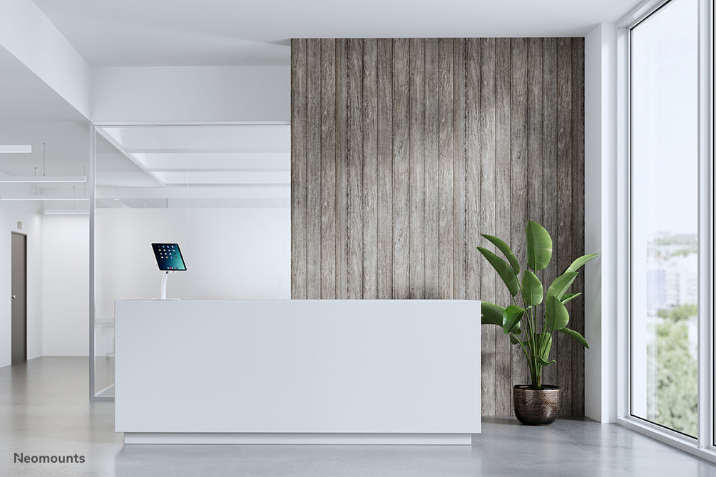 Neomounts DS15-625WH1 support de tablette inclinable et rotatif pour table de 7,9-11 pouces - Blanc