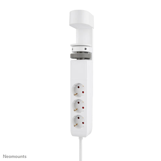 Neomounts DS22-840WH6 Bureaucontactdoos met klem en USB-C en USB-A poorten - Quick-charge – productaanzicht