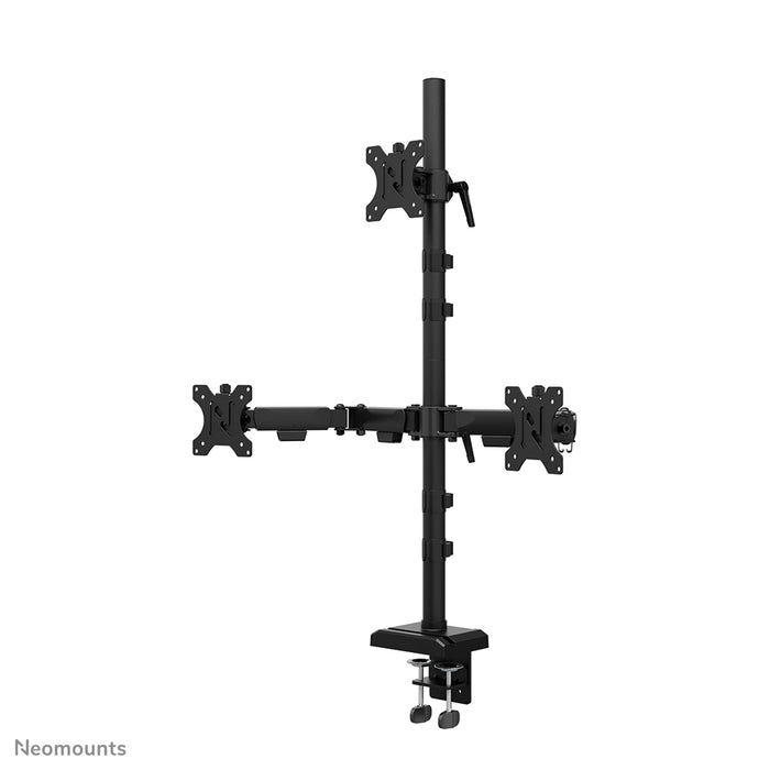 Neomounts DS60-600BL2-1 Monitorarm voor drie schermen 10-32" – detailaanzicht 2