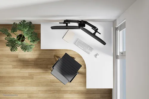 Neomounts DS65S-950BL2 Bras de moniteur à mouvement complet – Support de moniteur flexible | 24-34 pouces |