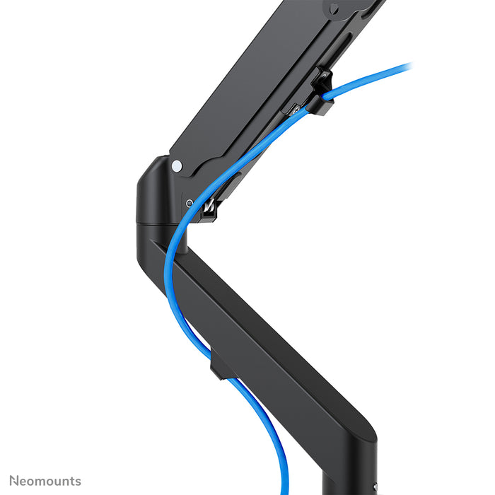 Neomounts DS70-700BL2 support de bureau à mouvement complet pour écrans de 17 à 27 pouces - Noir