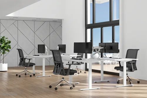 Neomounts DS70S-950WH1 Bras de moniteur - Mouvement complet pour écrans de 17 à 49 pouces - Blanc