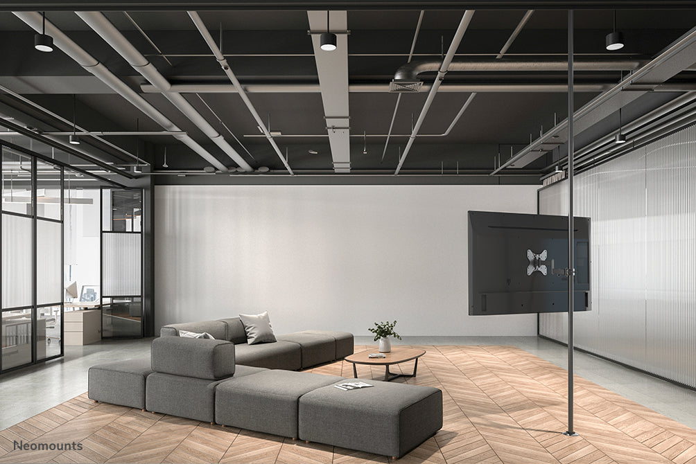 Neomounts FL40-450BL12 support TV à mouvement complet (Ø28-50 mm) pour écrans de 23 à 42 pouces - Noir