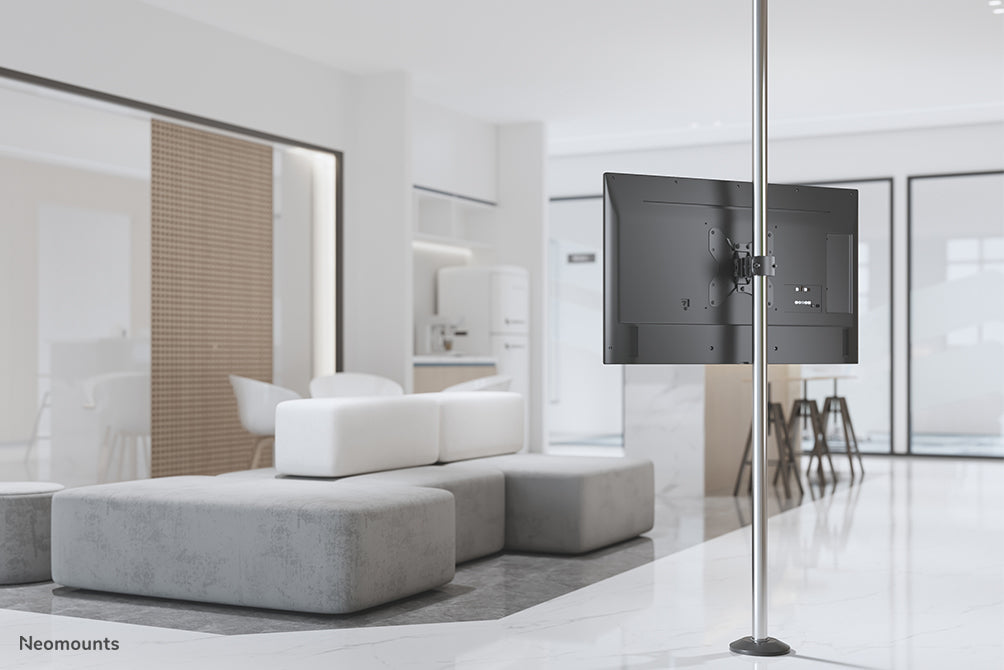 Neomounts FL40-450BL12 support TV à mouvement complet (Ø28-50 mm) pour écrans de 23 à 42 pouces - Noir