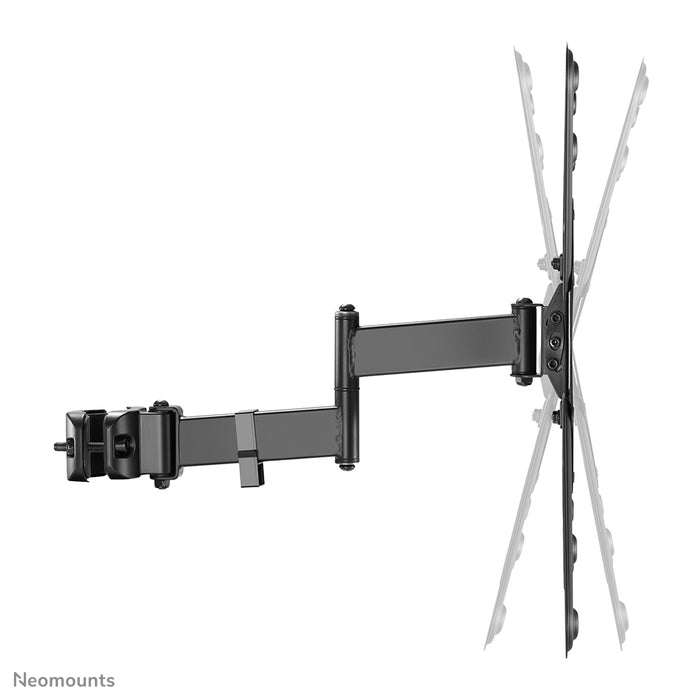 Support TV articulé Neomounts FL40-450BL14 (Ø28-50 mm) pour écrans de 32 à 55 pouces - Noir