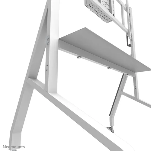 Support de sol mobile Neomounts FL50-575WH1 pour écrans de 65 à 110" - Blanc