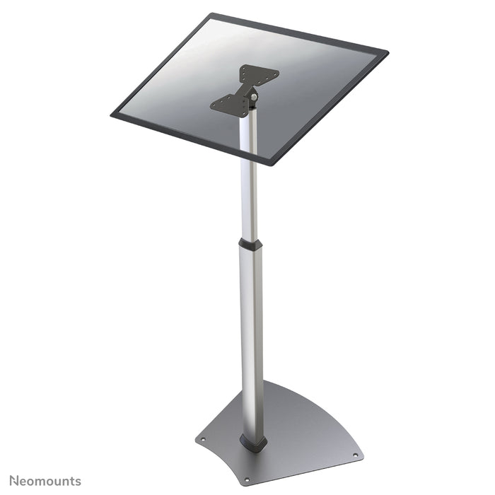 Neomounts FPMA-D1550SILVER est un meuble pour écrans LCD/LED/Plasma jusqu'à 32 pouces (81 cm), réglable en hauteur - Argenté