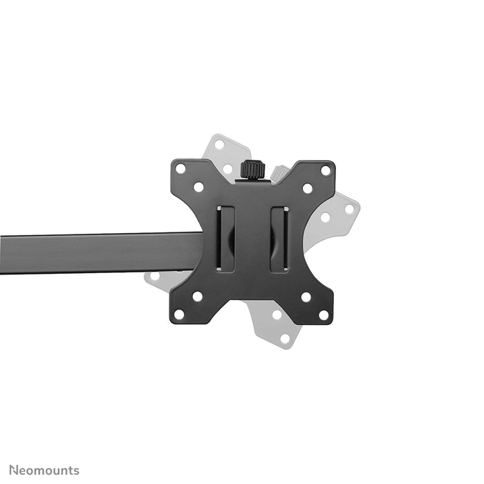 Support de bureau Neomounts FPMA-D550DD3 noir à mouvement complet pour écrans de 13 à 27 pouces - Noir