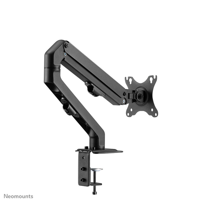Neomounts FPMA-D650 noir est un support de bureau à mouvement complet pour écrans jusqu'à 27 pouces (69 cm).
