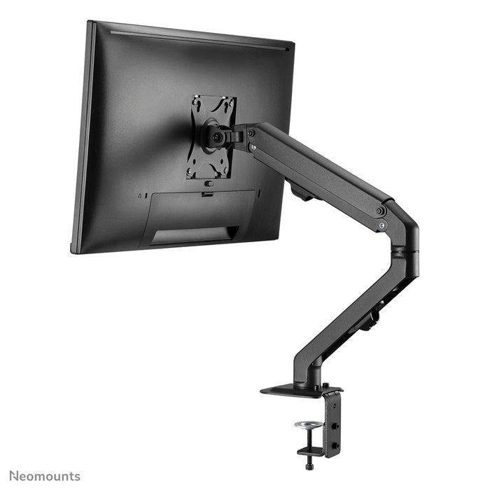 Neomounts FPMA-D650 noir est un support de bureau à mouvement complet pour écrans jusqu'à 27 pouces (69 cm).