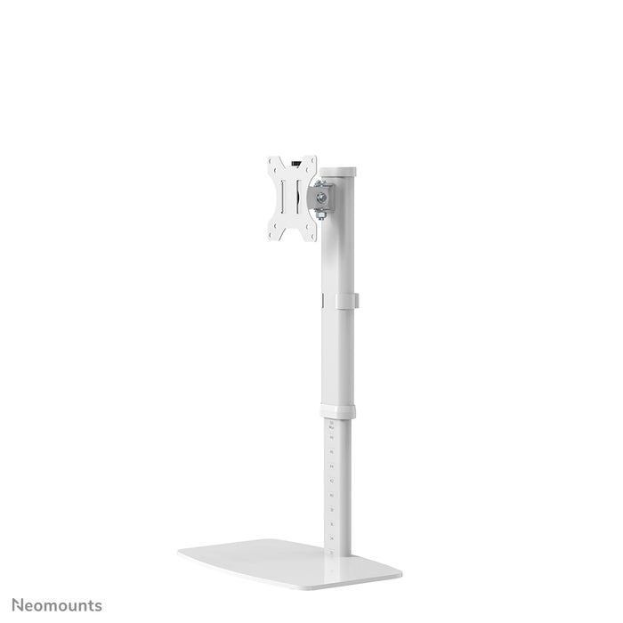Neomounts FPMA-D890 blanc est un support de bureau pour écrans plats jusqu'à 30 pouces (76 cm).