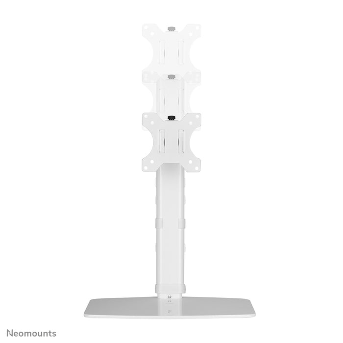 Neomounts FPMA-D890 blanc est un support de bureau pour écrans plats jusqu'à 30 pouces (76 cm).