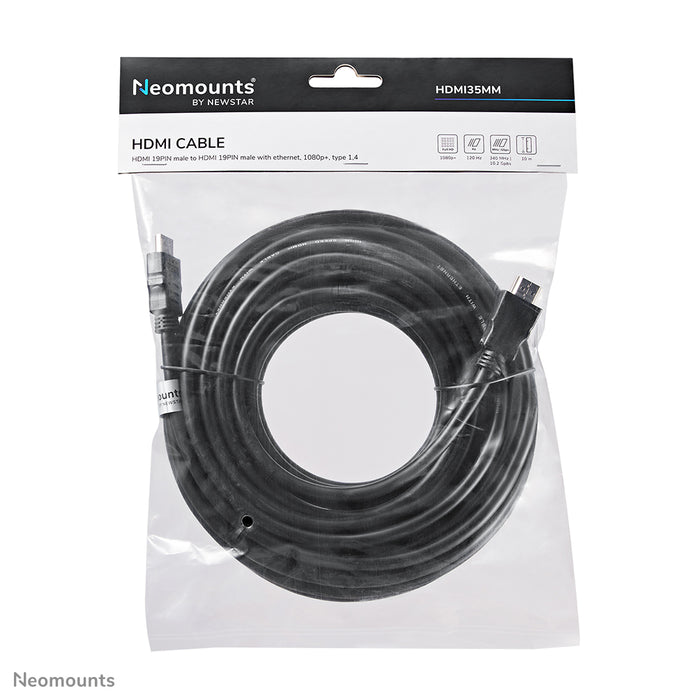 Câble HDMI 1.4, haute vitesse, HDMI 19 broches M/M, 10 mètres