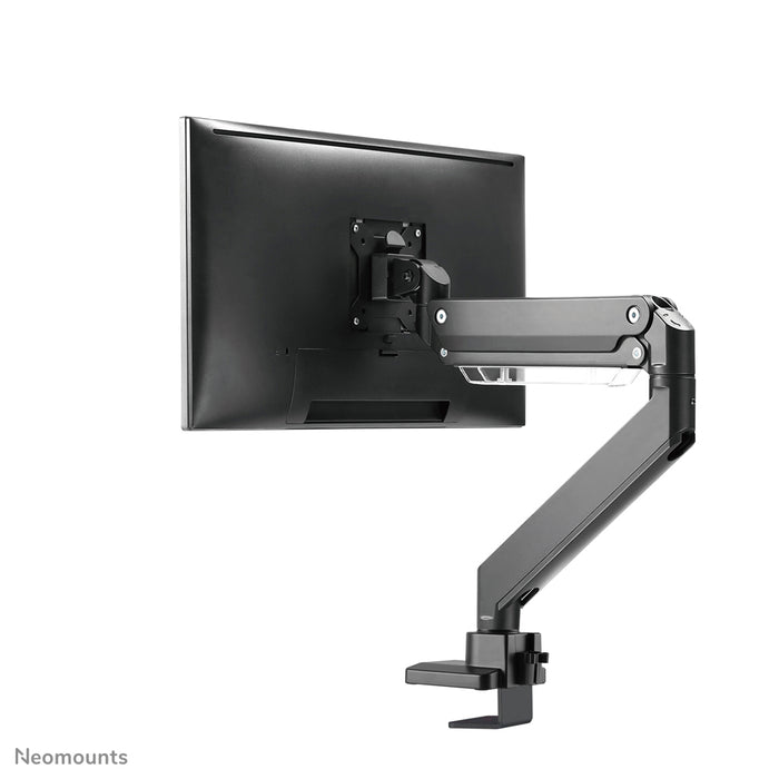 Neomounts NM-D775black est un support de bureau à vérin à gaz pour écrans plats jusqu'à 32 pouces (81 cm) - Noir