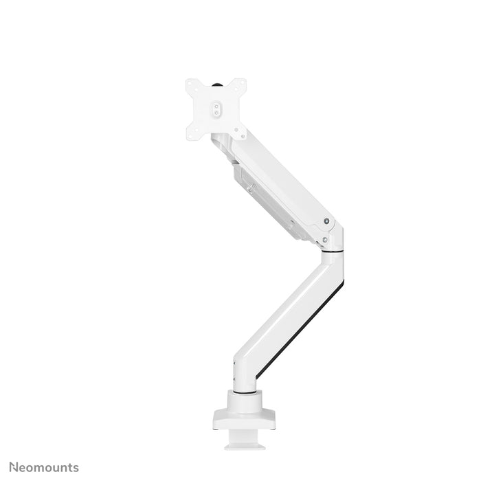 Neomounts NM-D775 blanc est un support de bureau à vérin à gaz pour écrans plats jusqu'à 32 pouces (81 cm) - Blanc