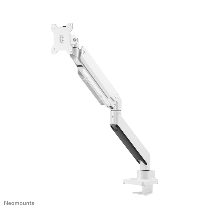 Neomounts NM-D775 blanc est un support de bureau à vérin à gaz pour écrans plats jusqu'à 32 pouces (81 cm) - Blanc