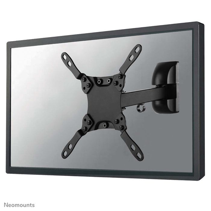 Neomounts NM-W115 noir est un support mural inclinable et pivotant avec 1 point de rotation pour écrans plats jusqu'à 32 pouces (81 cm).